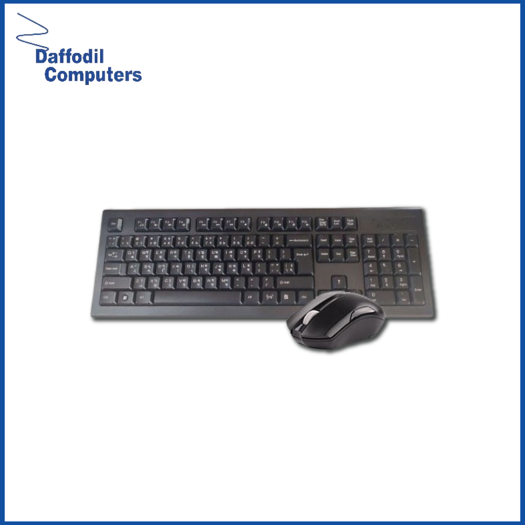 A4 Tech Wireless Keyboard & Mouse 3000n V-Track