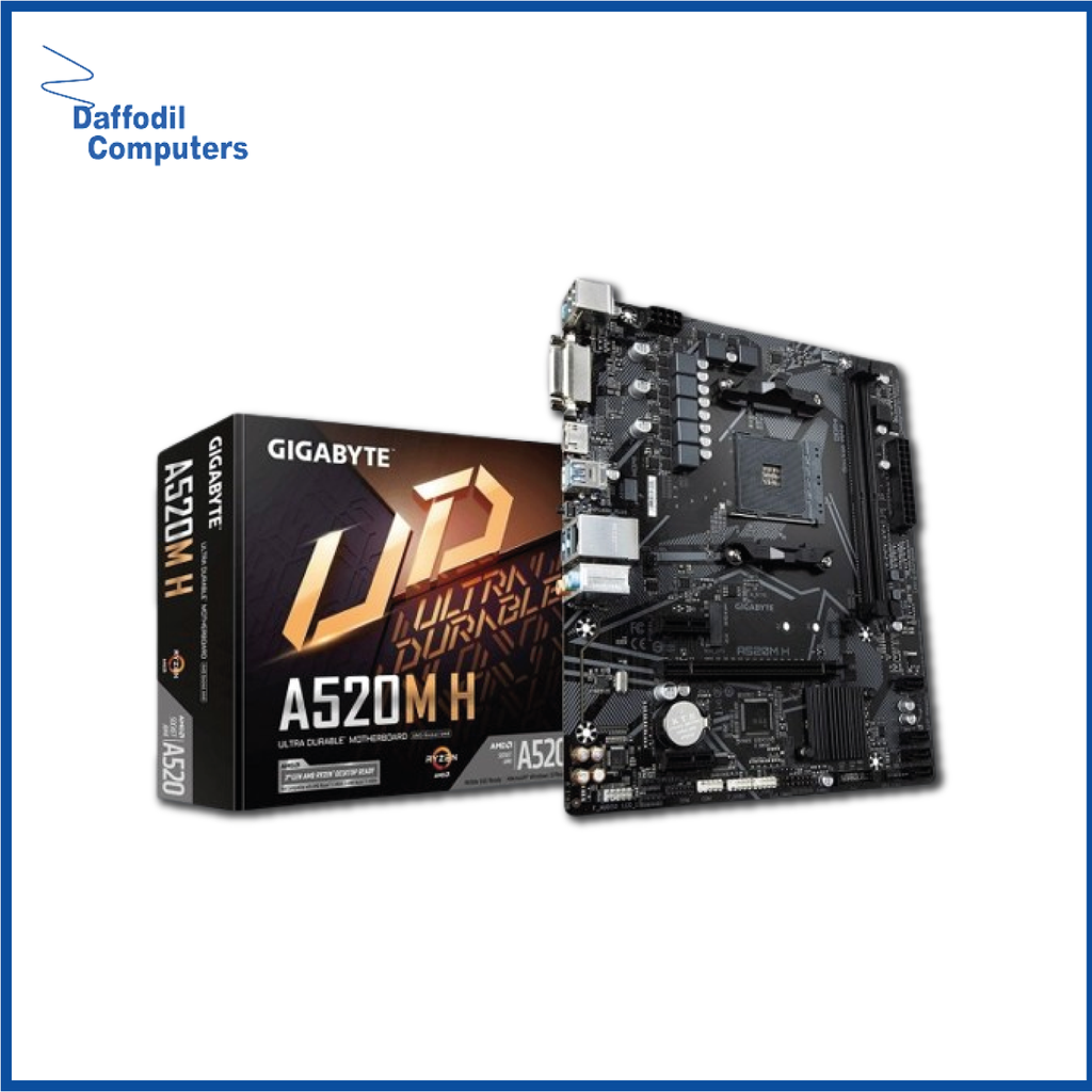 Gigabyte Amd Chipset A520m H Am4 Micro Atx Motherboard