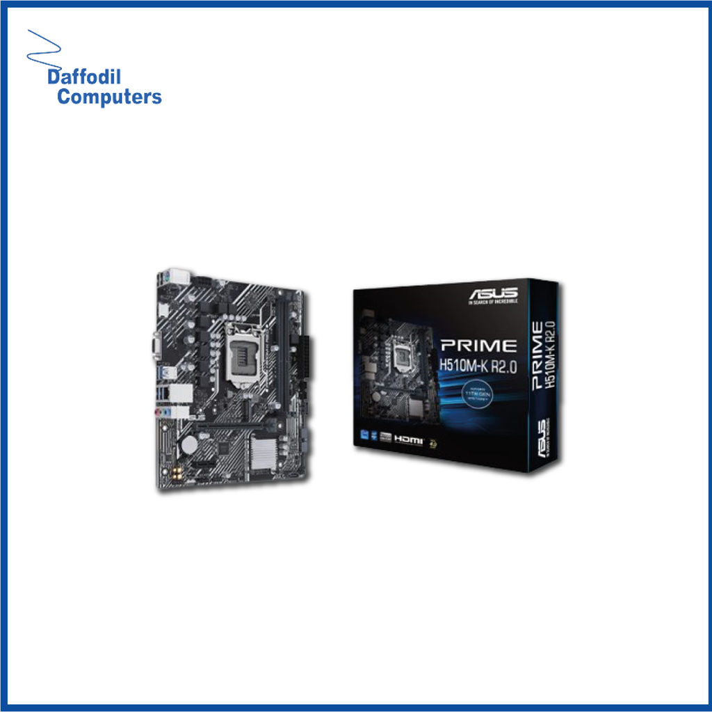 Asus Prime H510m-K Motherboard Box, Intel H470 Chipset,11th