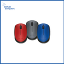 Logitech  Wireless  Mouse M-170 Blue/Grey/Red