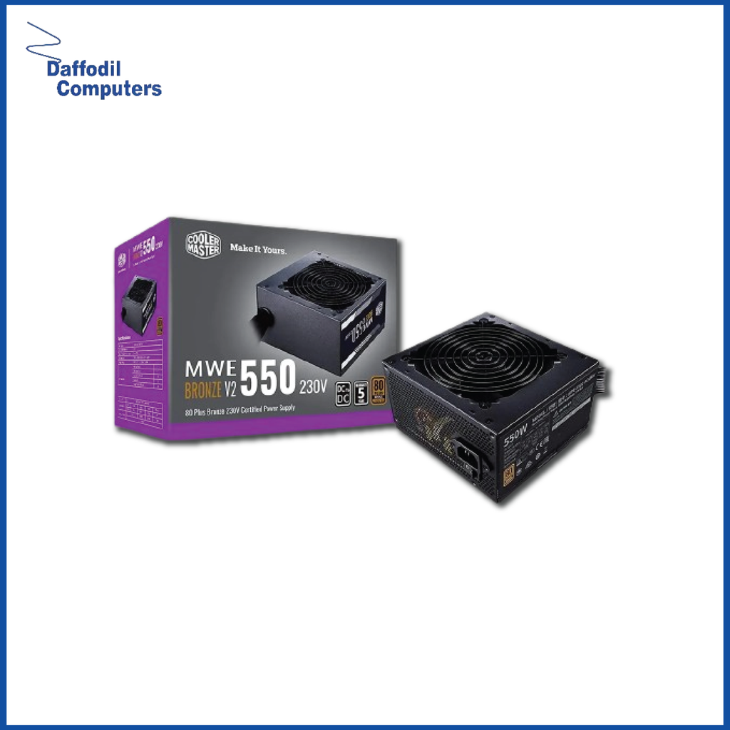 Cooler Master MWE 550W V2 230V Non-Modular 80 Plus Bronze Power