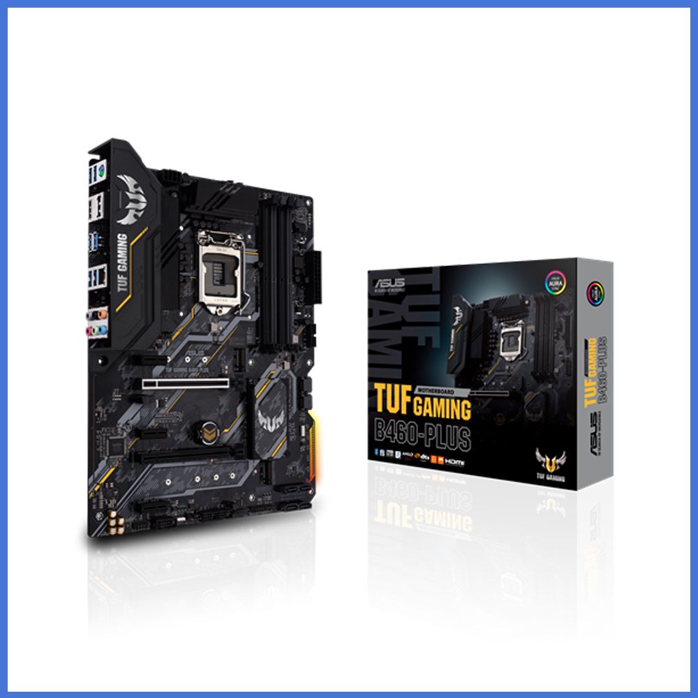 Asus TUF Gaming B460M-Plus Micro-ATX Motherboard Daffodil