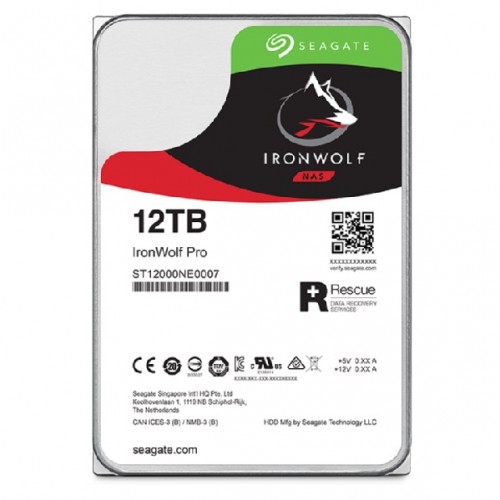 Seagate IronWolf 12TB NAS 7200 RPM 3.5" Internal HDD