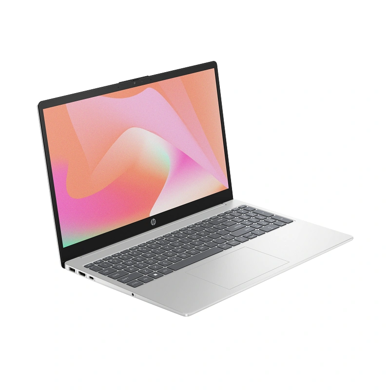 HP 15S FD912TU, CORE 5 120U, 8GB DDR5 5600MHz, 512GB NVMe SSD, 15.6 INCH FHD IPS, BACKLIT KEY, FREE DOS, SILVER LAPTOP