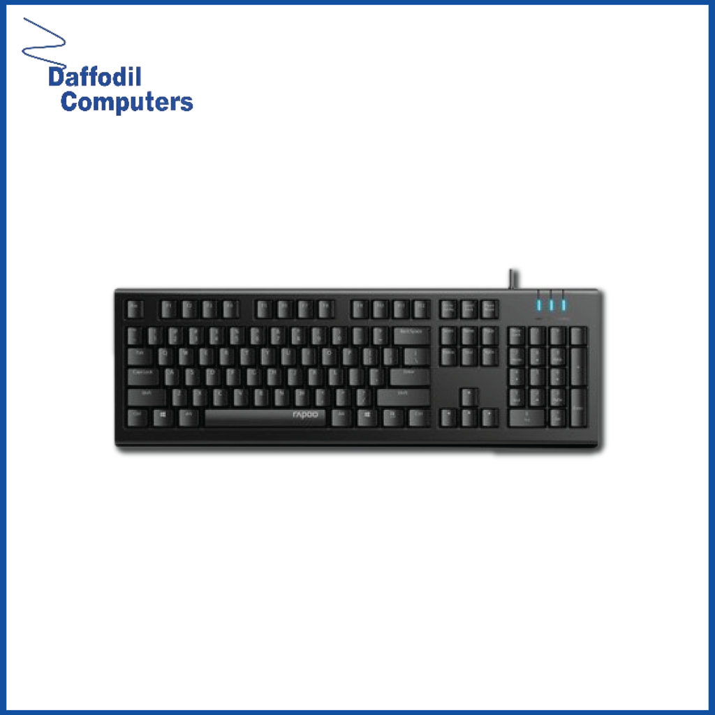 Rapoo NK1800 USB Optical Keyboard with Bangla
