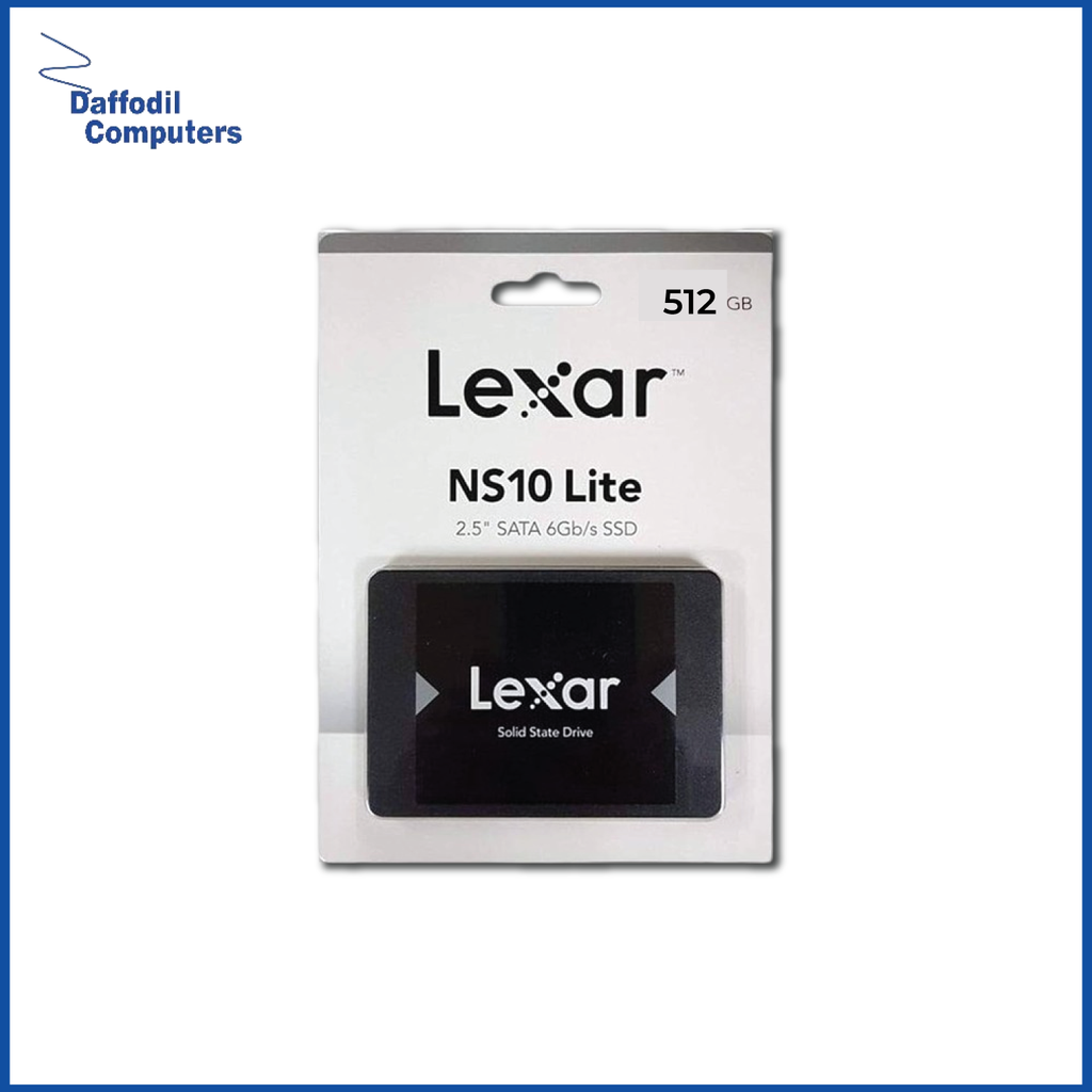 Lexar NS100 512GB 2.5-inch SATA III SSD