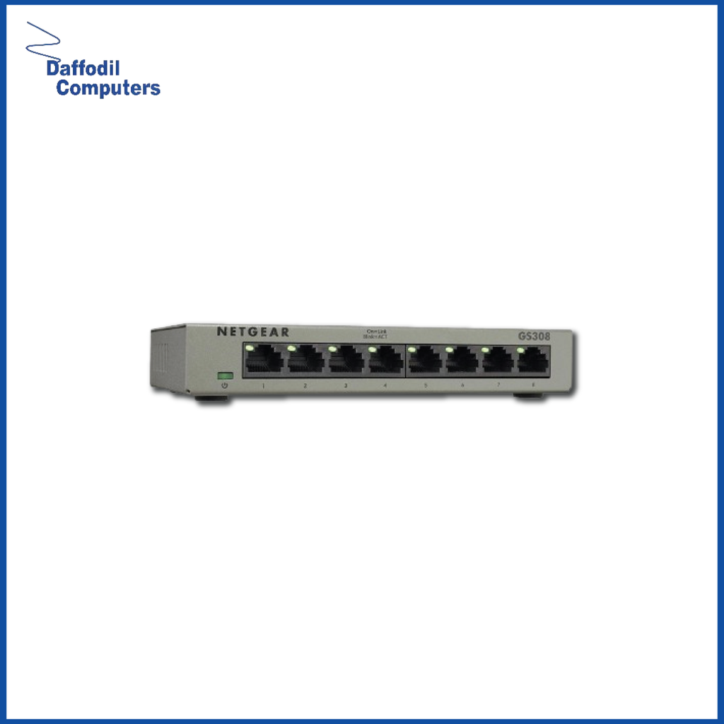 Netgear Gs308 8-Port Gigabit Unmanaged Switch