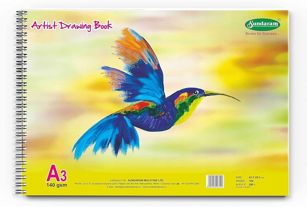Skash Book/Drowing Book A3 Size