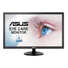 ASUS VP247HAE EYE CARE MONITOR 23.6 INCH FULL HD FLICKER FREE BLUE LIGHT FILTER
