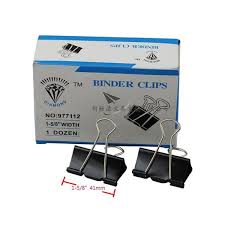 Binder Clip 41 mm (Dozen)