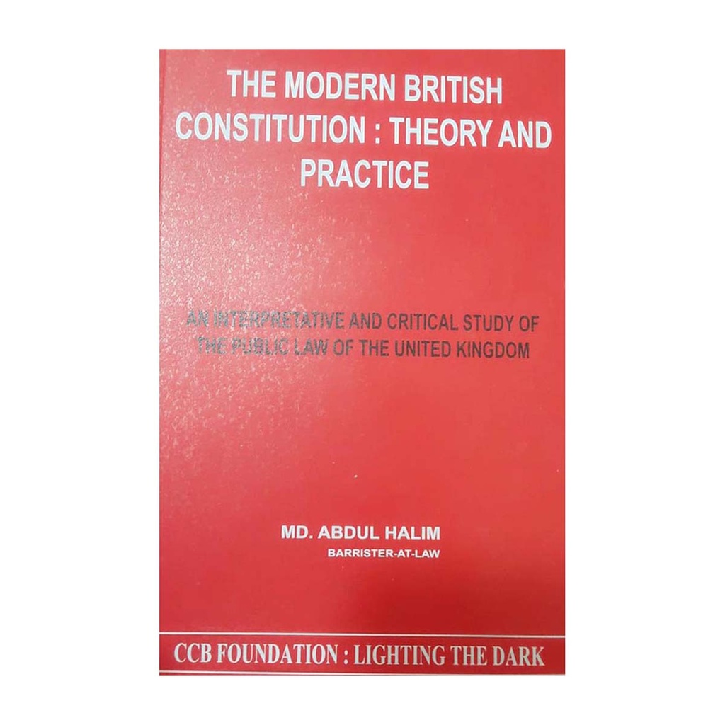The Modern British Constitution- md. Abdul Halim