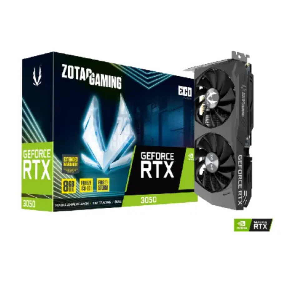 ZOTAC GAMING GEFORCE RTX 3050 ECO 8GB 128BIT GDDR6 #ZT-A30500K-10M
