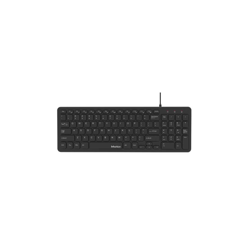 MEETION REGULAR OFFICE BLACK BENGLA+EN, KEYBOARD MODEL:MT-K410