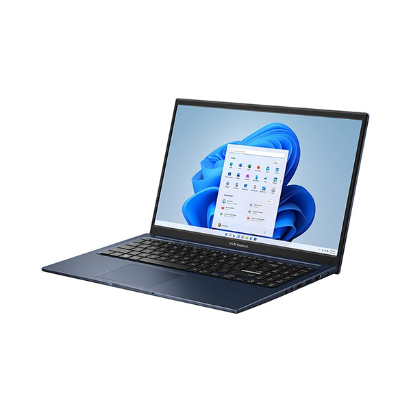 ASUS VIVOBOOK 15 F1504ZA-1215U (F1504ZA-NJ1615) INTEL CORE i3 12TH GEN, 8GB DDR4 RAM (ON BOARD), 512GB PCIe G4 SSD, 15.6 INCH FHD, WITHOUT FINGERPRINT, WIFI6E, FREE DOS, QUIET BLUE LAPTOP