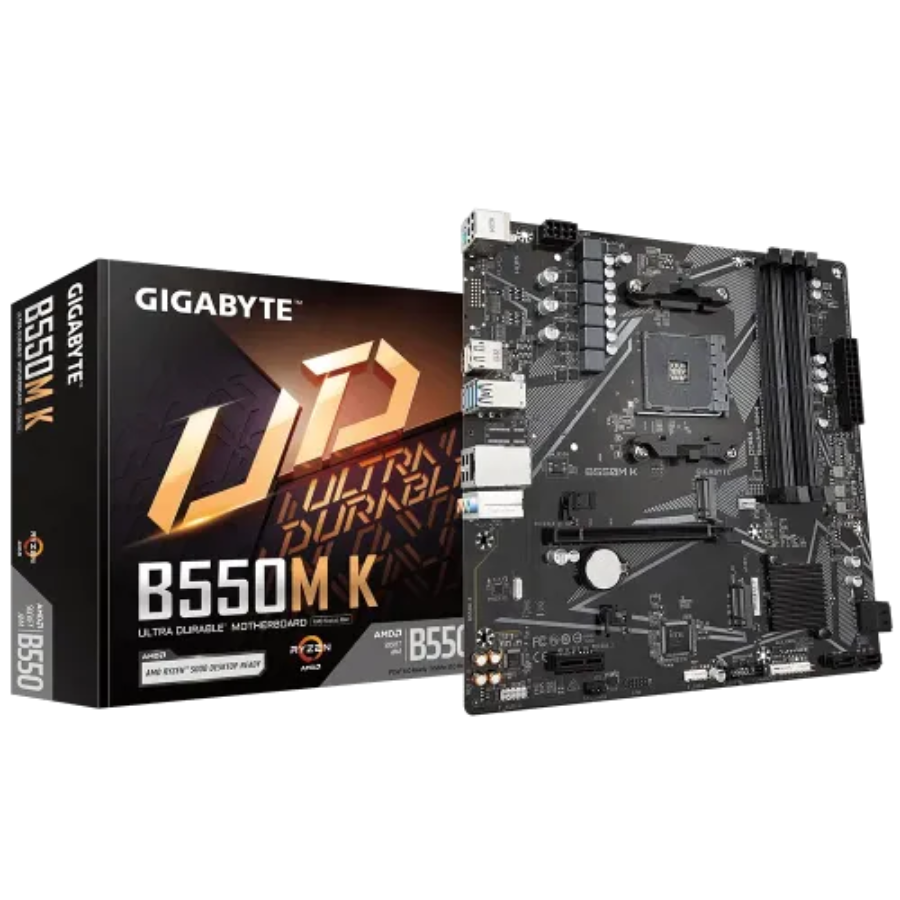 GIGABYTE AMD CHIPS B550M K AM4 MOTHERBOARD