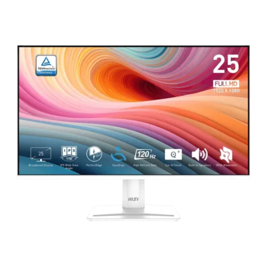 MSI PRO MP251W E2 24.5 INCH 120Hz FHD IPS MONITOR