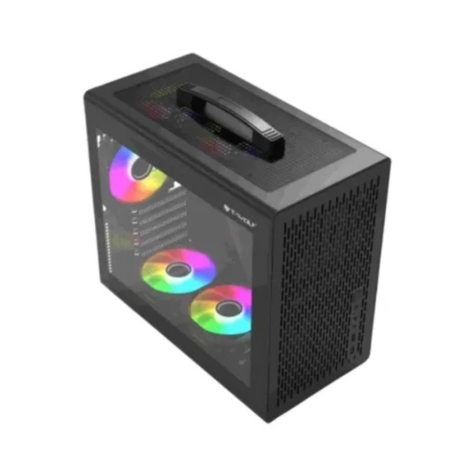 T-WOLF EXPLENDER X5 ARGB GAMING BLACK / WHITE