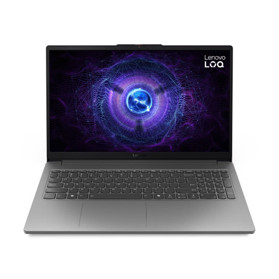 LENOVO LOQ 15IAX9E (83LK00C9US), INTEL CORE i5-12450HX, 8GB DDR5 RAM, 512GB SSD, 15.6 INCH FHD, RTX 4050 6GB, WIN11 HOME, LUNA GREY LAPTOP