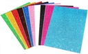 Glitter paper A-4 Multi color
