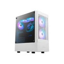 GAMDIAS TALOS E3 MESH WH RGB ATX CASE WHITE