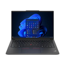 LENOVO THINKPAD E14 G6 (21M7S0R800), CORE ULTRA 5 125H, INTEL ARC GRAPHICS, AI PC, 14 INCH IPS WUXGA, 16GB DDR5, 5600, UP TO 64GB, 512GB SSD M.2 G4, BKLT KB, FREE DOS, GRAPHITE BLACK, MIL GRADE 810H LAPTOP